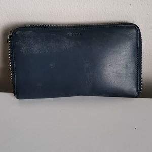 Prada Blue Wallet